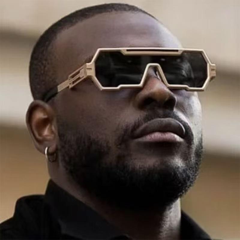 Steampunk Sun Glasses for Man European American Vintage Style For Men Sun Glasses High Quality UV Ray Blocking Sun Glasses Male