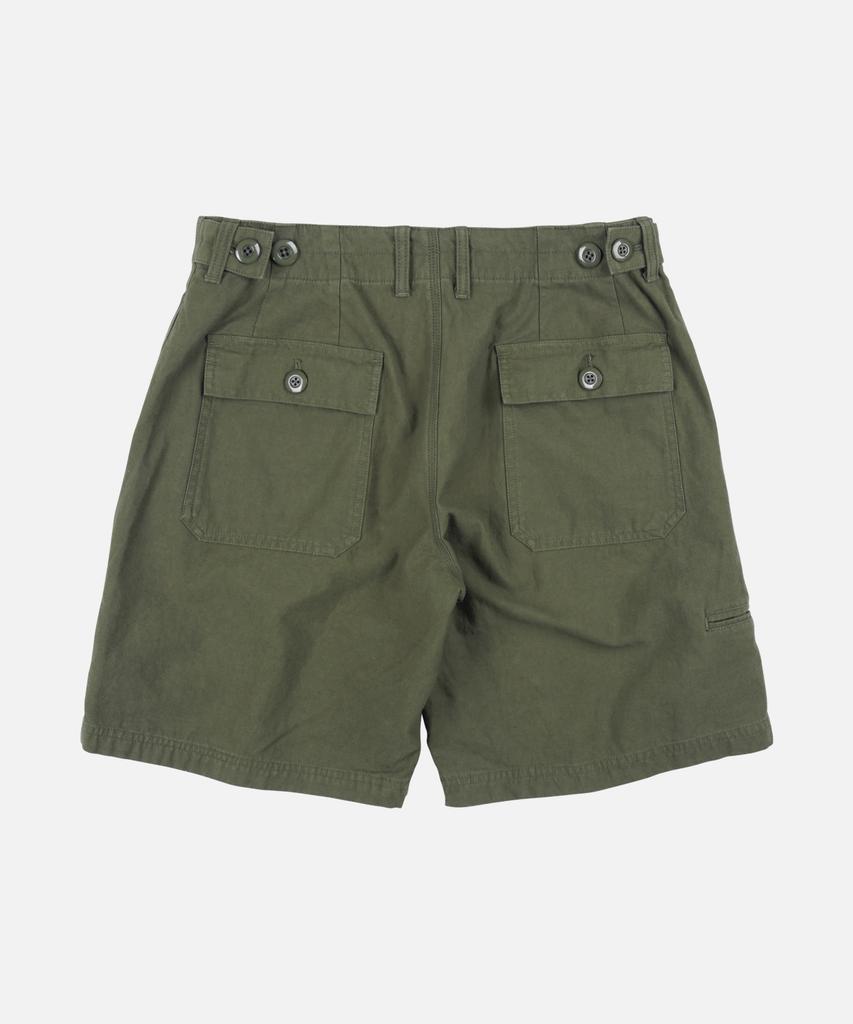 FRIZMWORKS Backsatin Essential Fatigue Shorts _ Olive