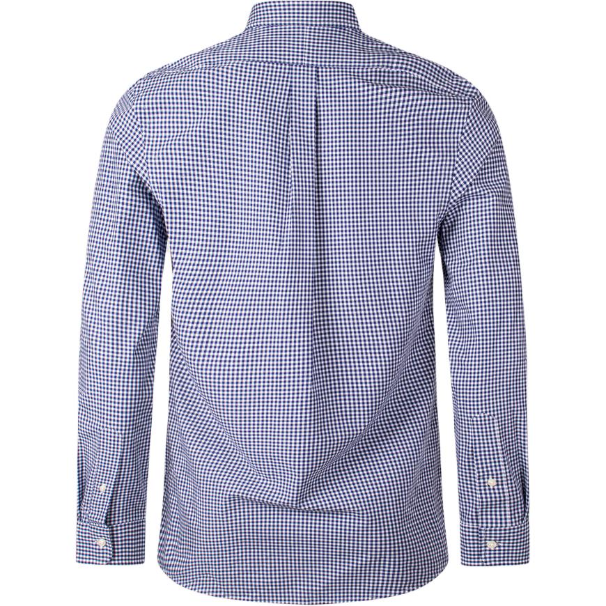 Polo Ralph Lauren Plaid Pony Logo Embroidered Button-Down Collar Long Sleeve Shirt Men Shirts 710802585-001