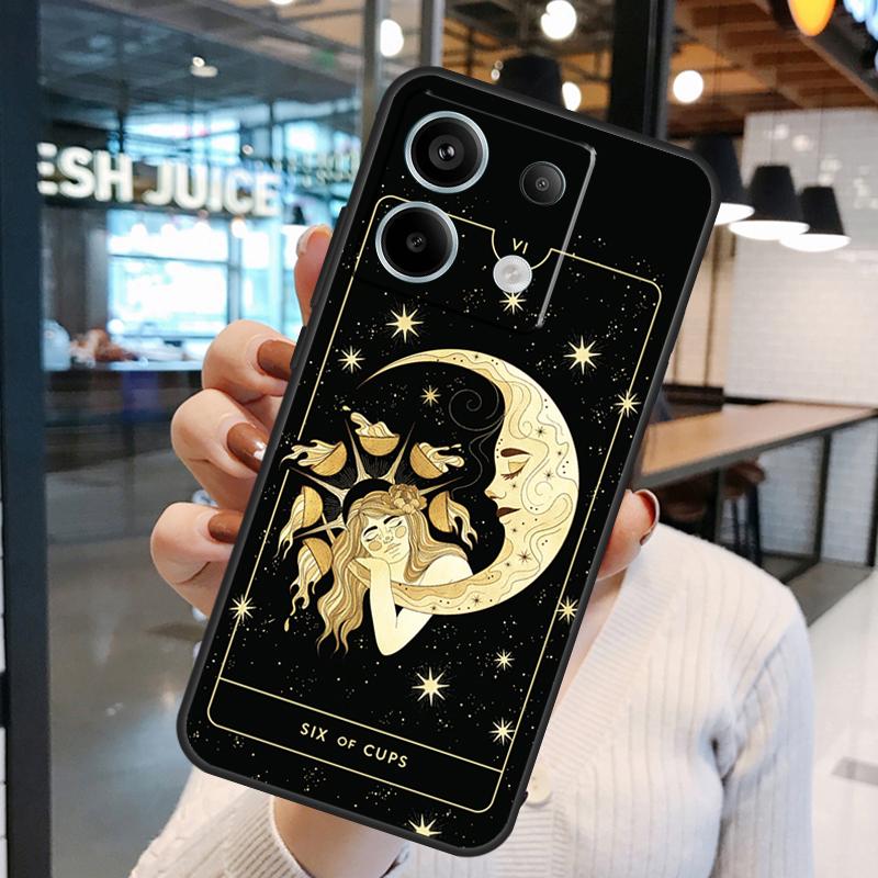 Witches Moon Tarot Mystery Totem Case For Xiaomi Redmi Note 13 Pro 10 11 12 14 15 Pro Plus Redmi 15C 14C 10C 12C 13C 15 Cover