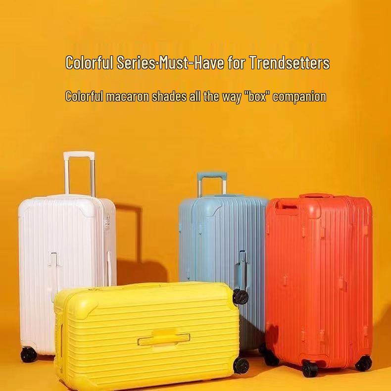 Durable, Extra-Large Rolling Suitcase with Combination Lock – Unisex Travel Luggage