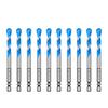 5/5/6/8/10/12mm High Hardness Eccentric Drill Precisions Drilling Glass Cement Metal Ceramic Punching Rock Drill Bit