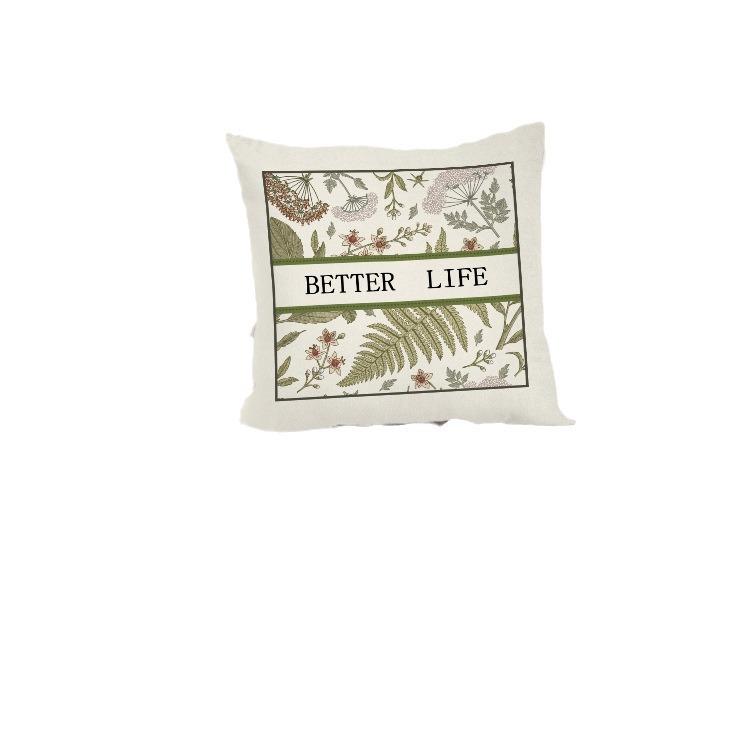 American Retro Art Pillow Case Living Room Sofa Bedroom Backrest Cushion Geometric Art Pillow Home Decoration