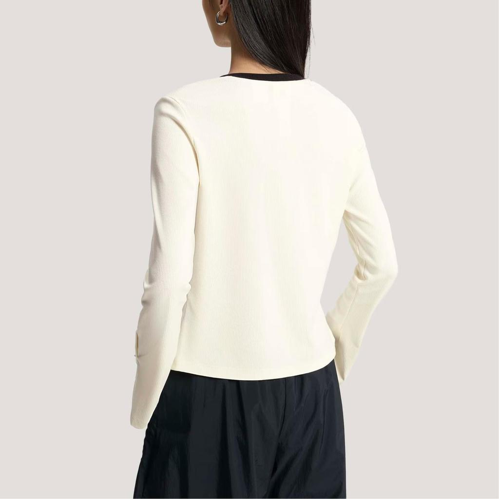Adidas P TEE LS Knit Long Sleeve Tee White Women's KS2382