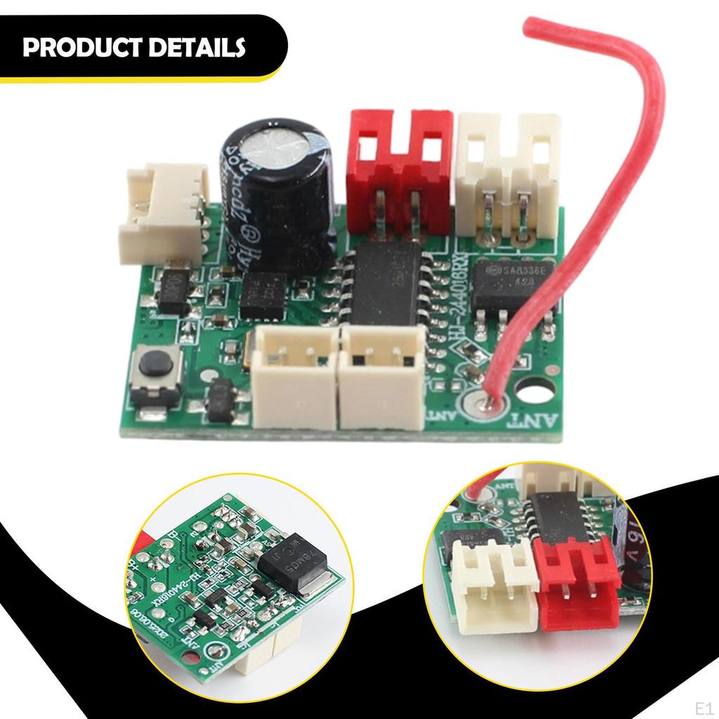 RC Car Receiver Board Model Accessory Easy Installation for Enthusiasts Receiving