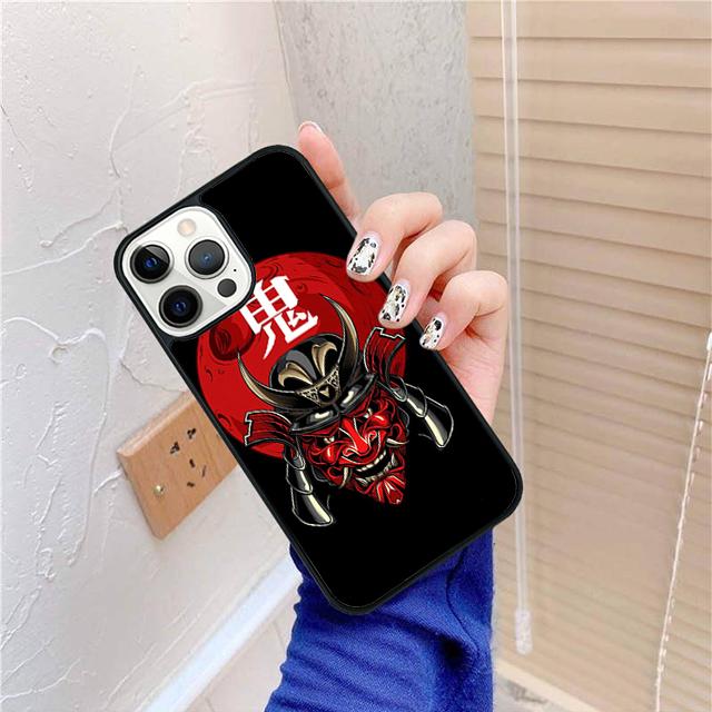 Japanese Samurai Warrior Mobile Phone Cases For iPhone 17 Air 16 14 13 Pro Max 12 11 Pro Max Max SE 2020 6S Plus Coque