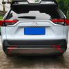 Rear Bumper Fog Light Lamp Cover Trim For Toyota Rav4 Rav 4 -  2024 2025 Carbon Fiber Foglight Frame Accessories