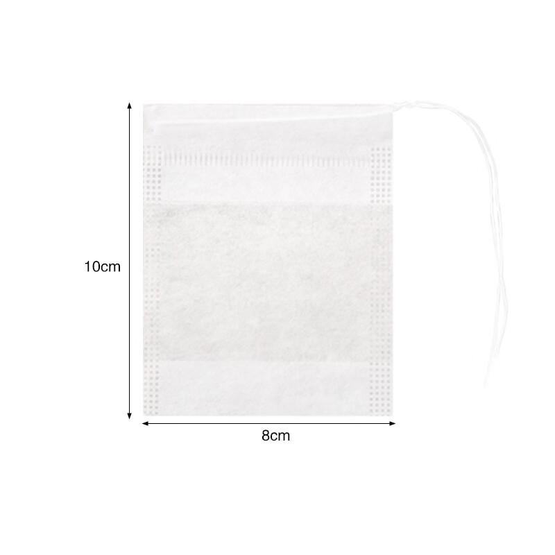 Disposable Corn Fiber Drawstring Tea Filter Bags