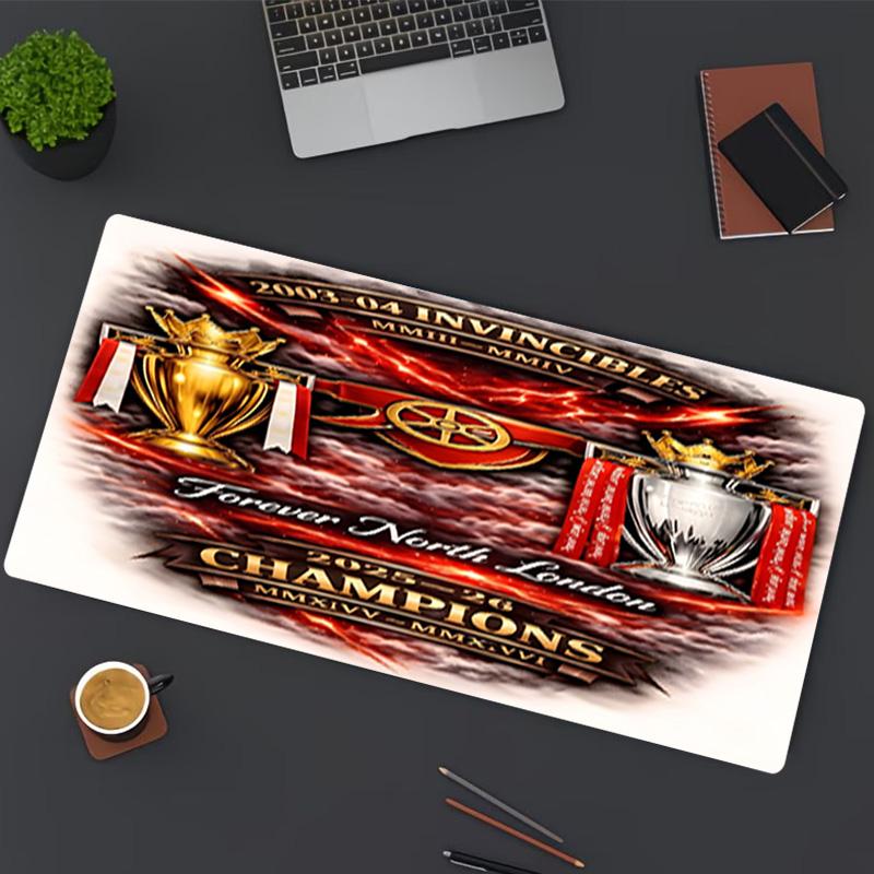 Football Team Print Mouse Pad, for Keyboard Pad Laptop PC Mat for Office Home Use, Desk Decor, Perfect Birthday Gift for Gamers