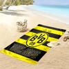 Asciugamano da Spiaggia con Stampa BVB Nome Personalizzato, Asciugamano Grande Morbido ad Asciugatura Rapida per Spiaggia Campeggio Nuoto -HE195