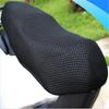 Summer Cool 3D Mesh Motorcycle Seat Cover Breathable Scooter Seat Covers Cushion Anti-Slip Cover Grid Protection Pad