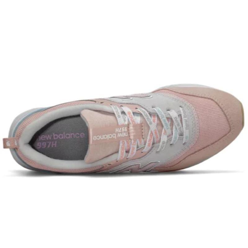 New Balance 997H Mujer Cuero Sintético Retro Deportivo Caña Baja Diarias Casual Zapatos Rosa CW997HKC