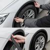Ruedas de coche con diseño de fibra de carbono Arcos de neumáticos Guardabarros de rueda de coche en general Arcos de bocina Labios decorativos Protectores moldeados extendidos