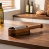 Handheld Cheese Grater with Wooden Frame Compact Kitchen Tool Long-Lasting
