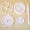 Plastic Jewelry Earring Holder 4 Layers Bracelet Holder Fashion Hair Ring Rack  Wedding