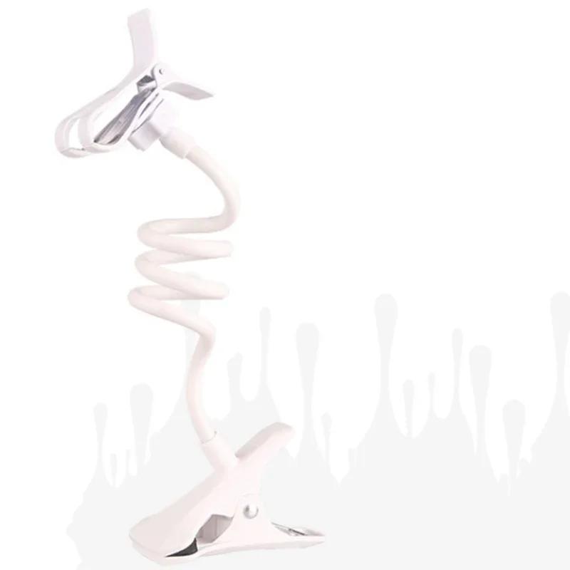 1pcs Mobile Phone Holder Flexible Lazy Holder Adjustable Cell Phone Clip Home Bed Desktop Mount Bracket Smartphone Stand