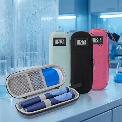 Oxford Cloth Insulin Cooling Bag Waterproof Insulin Vial Storage Case  for Home