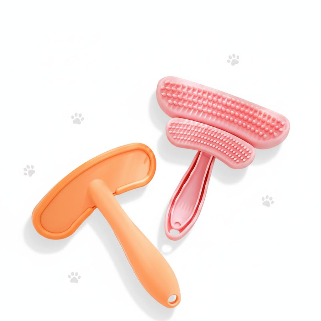 Dog Hair Remover Brush Cat Grooming and Care Comb for Long Hair Dog Pet Removes Hairs Cleaning Bath Brush Dog Supplies