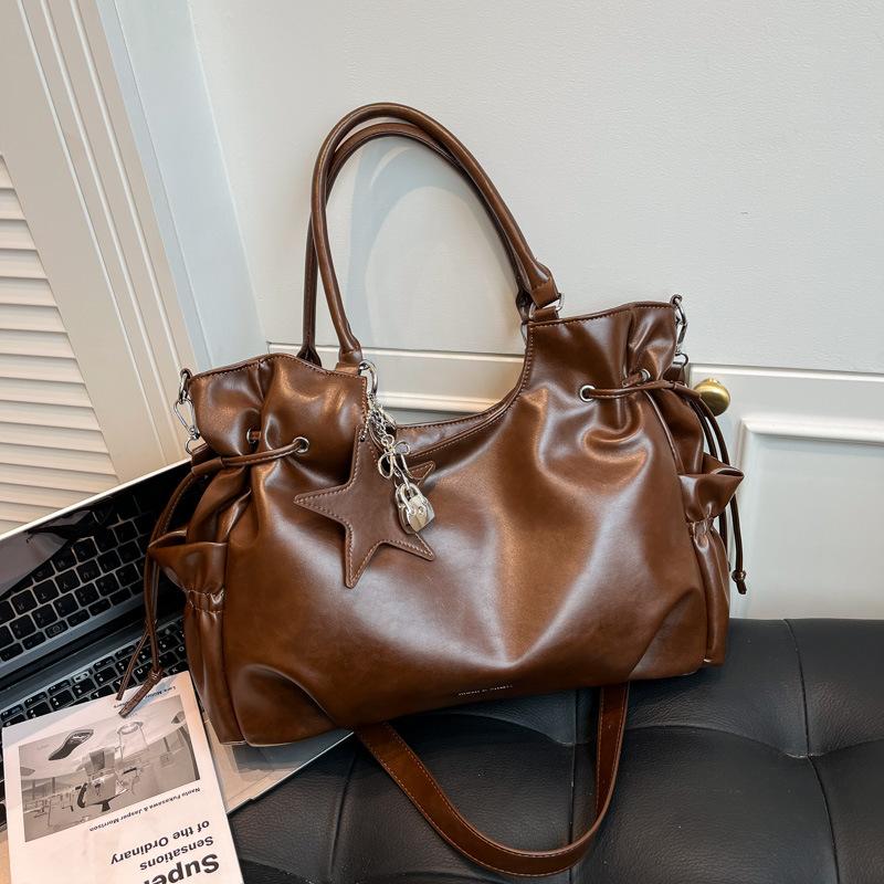Handtas - Schouder-zwaaiende Crossbody Tas - Grote Capaciteit Modieuze Pendeltas om aan de Arm te Dragen