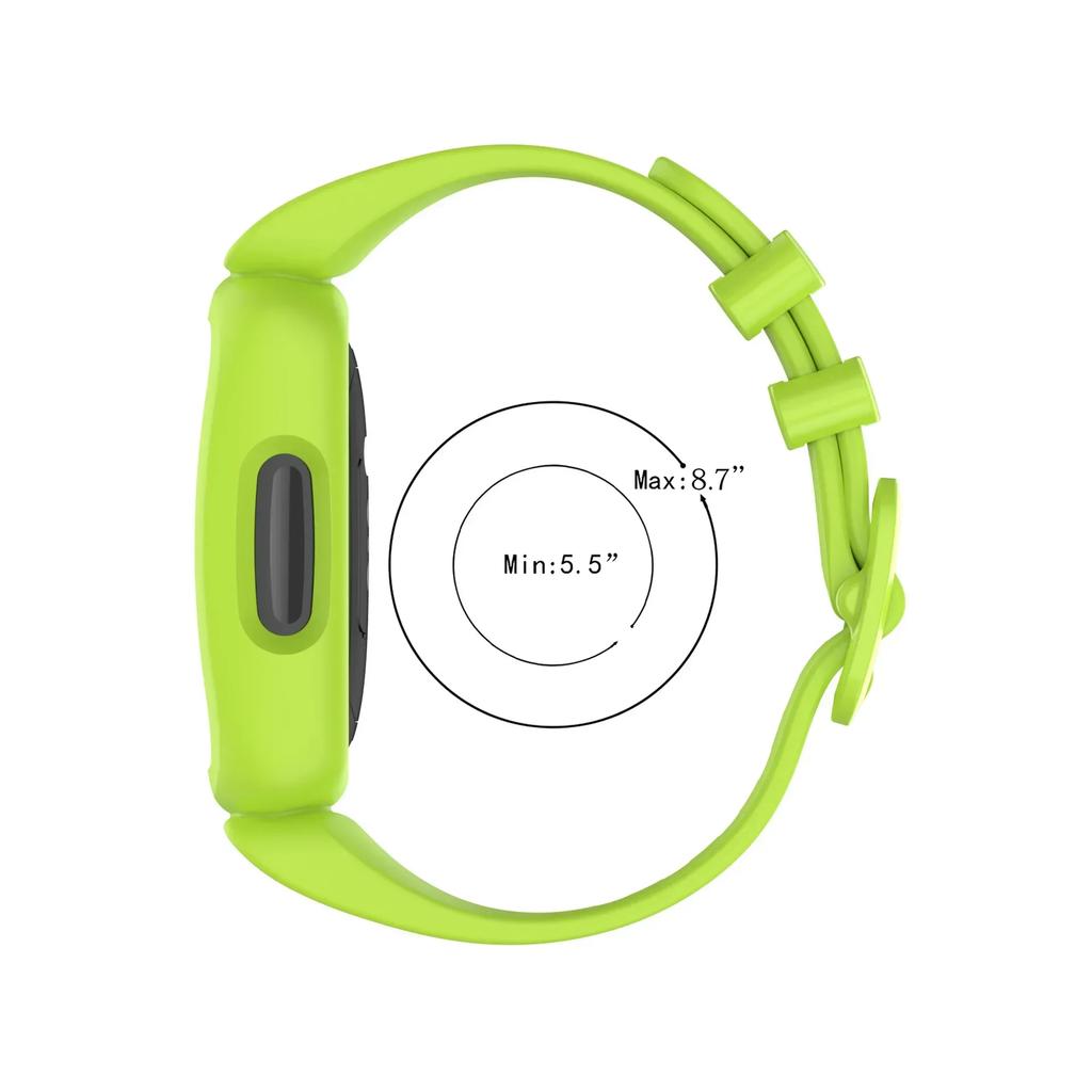 New Wrist Strap Silicone Bracelet For Fitbit Ace 3/inspire 2 Smart Watch Band Bracelet Replacement Kids Wristband Watchbands