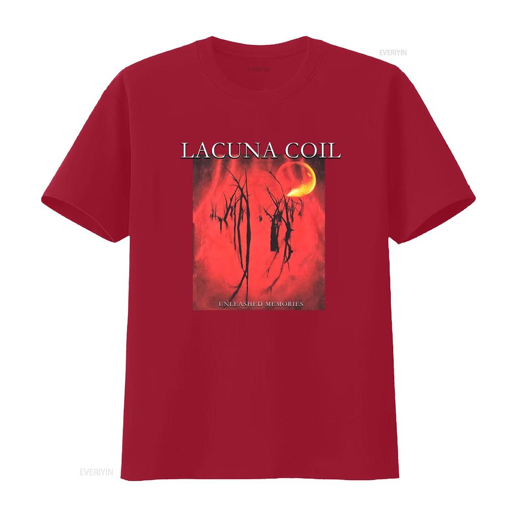 2000s Vintage Lacuna Coil Unleashed Memories T Shirt XL Size Perfect for Rock Fans Vintage Washed Soft Homme Stylish