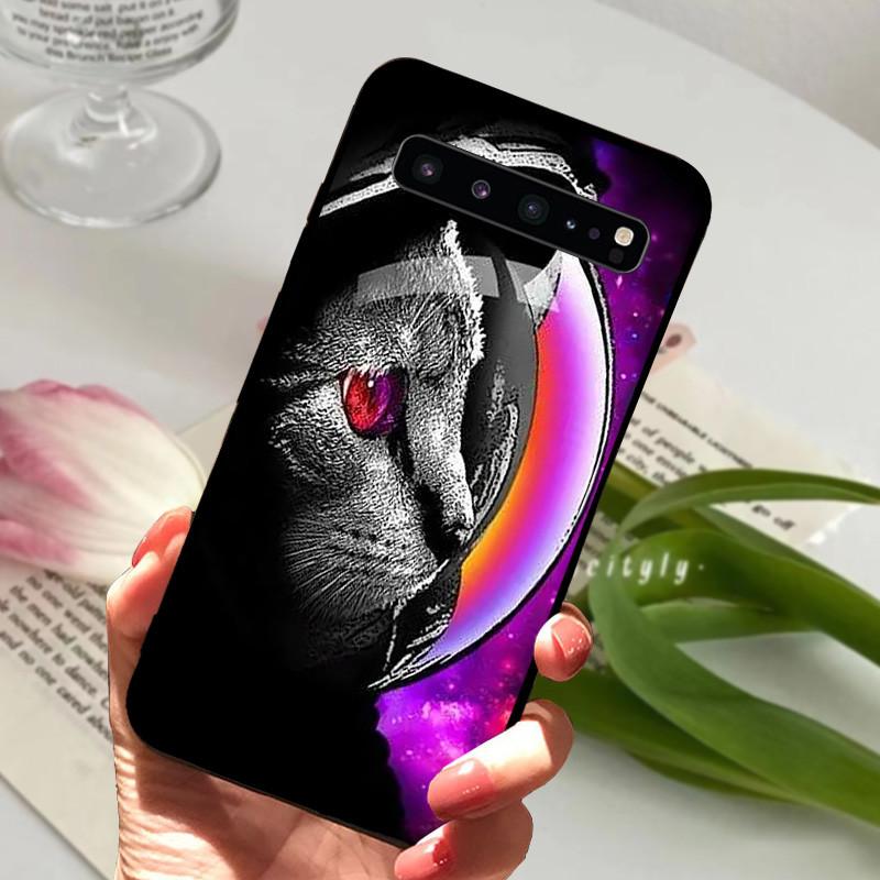 Pro Samsung S10 5G Pouzdro S10 Plus Nárazuvzdorné Mramorové Černé Pouzdra Pro Samsung Galaxy S10 Plus S10e Kryt Silikonový Zadní Nárazník S10+