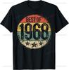 Vintage 1968 Limited Edition 57th Birthday Gifts 57 Year Old T-Shirt Graphic T Shirts Casual Mens Clothing Camiseta Hombre