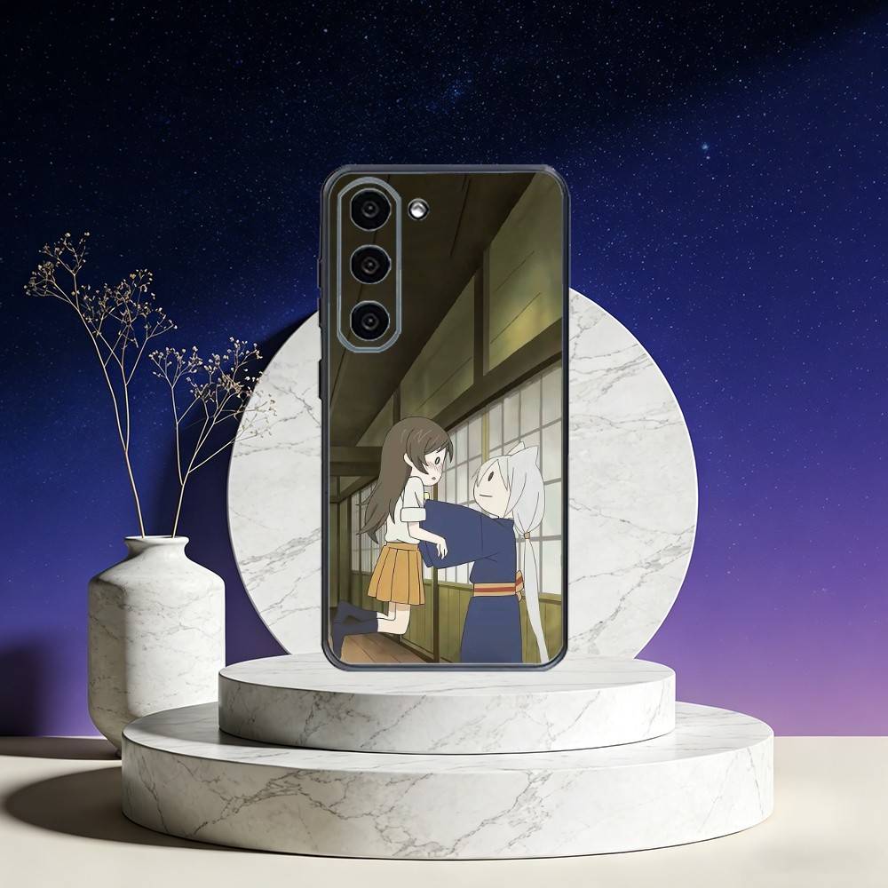 T-Tomoe K-Kamisama Anime Phone Case For Samsung Galaxy A73,A72,A71,A70,A53,A52,A51,Others Soft Black Cover