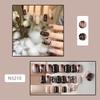 French Bow Press-On Student Nails: Handmade Short, Gentle Daily Wear