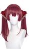 Houshou Marine Wine Red Cosplay Wig with Net