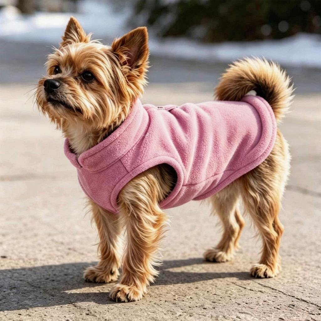Warm Vest for Small and Medium Dogs and Cats, Winter Pet Clothes for Cold