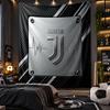 Wall Hanging Tapestry Juventus FC Print Cloth for Living Room Bedroom Home Decor