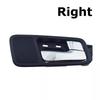 Sleek Black Silver Plastic Inner Handles Compatible with For Epica