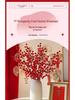 Winterberry Red Berries Artificial Flower Arrangement - New Year Housewarming Decoration for Living Room Ornaments