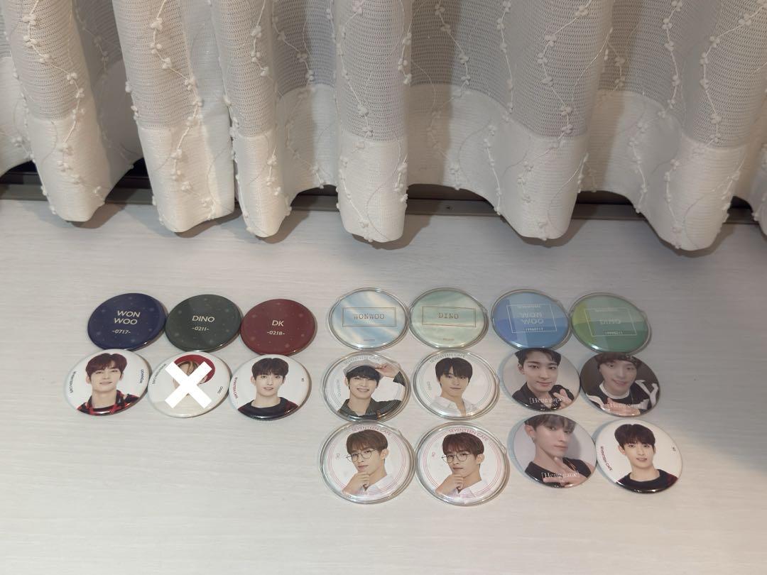 

[USED] SEVENTEEN Seventeen Cafe Can Badge