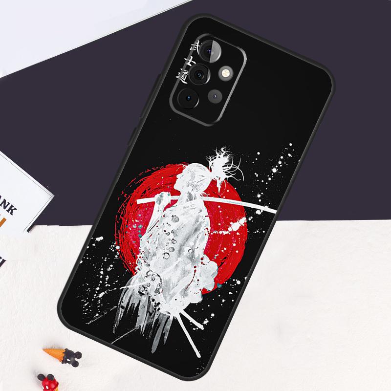 Japanese Bushido Samurai Case For Samsung Galaxy A54 A34 A14 A52S A12 A22 A32 A52 A50 A51 A71 A13 A53 A33 Cover