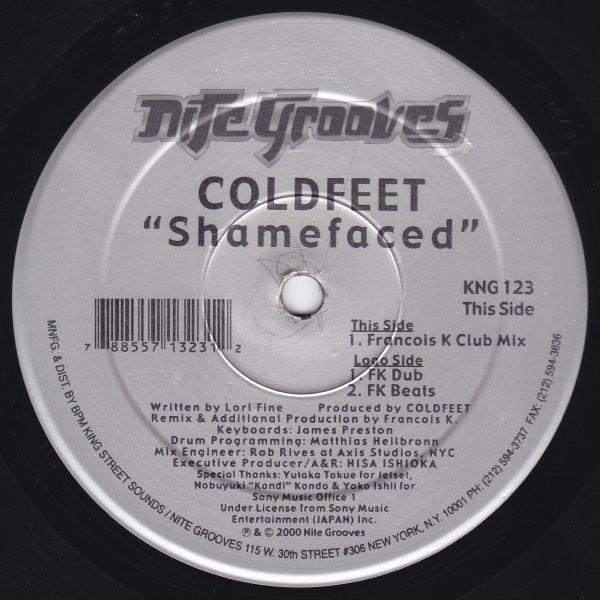 

12inch Record COLDFEET - Shamefaced KNG123 Nite Grooves 2000 US Dance & Electronica Used
