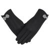 Women's Velvet Touchscreen Winter Gloves - Versatile, Warm, & Ideal for Outdoor Cycling