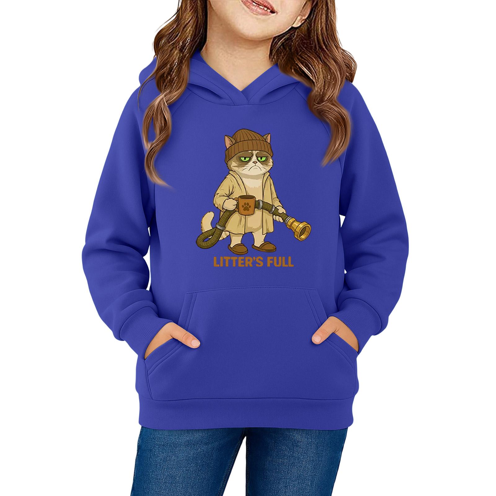 

Толстовки для девочек-подростков, толстовки с длинным рукавом, пуловер с завязками, симпатичная толстовка большого размера 120