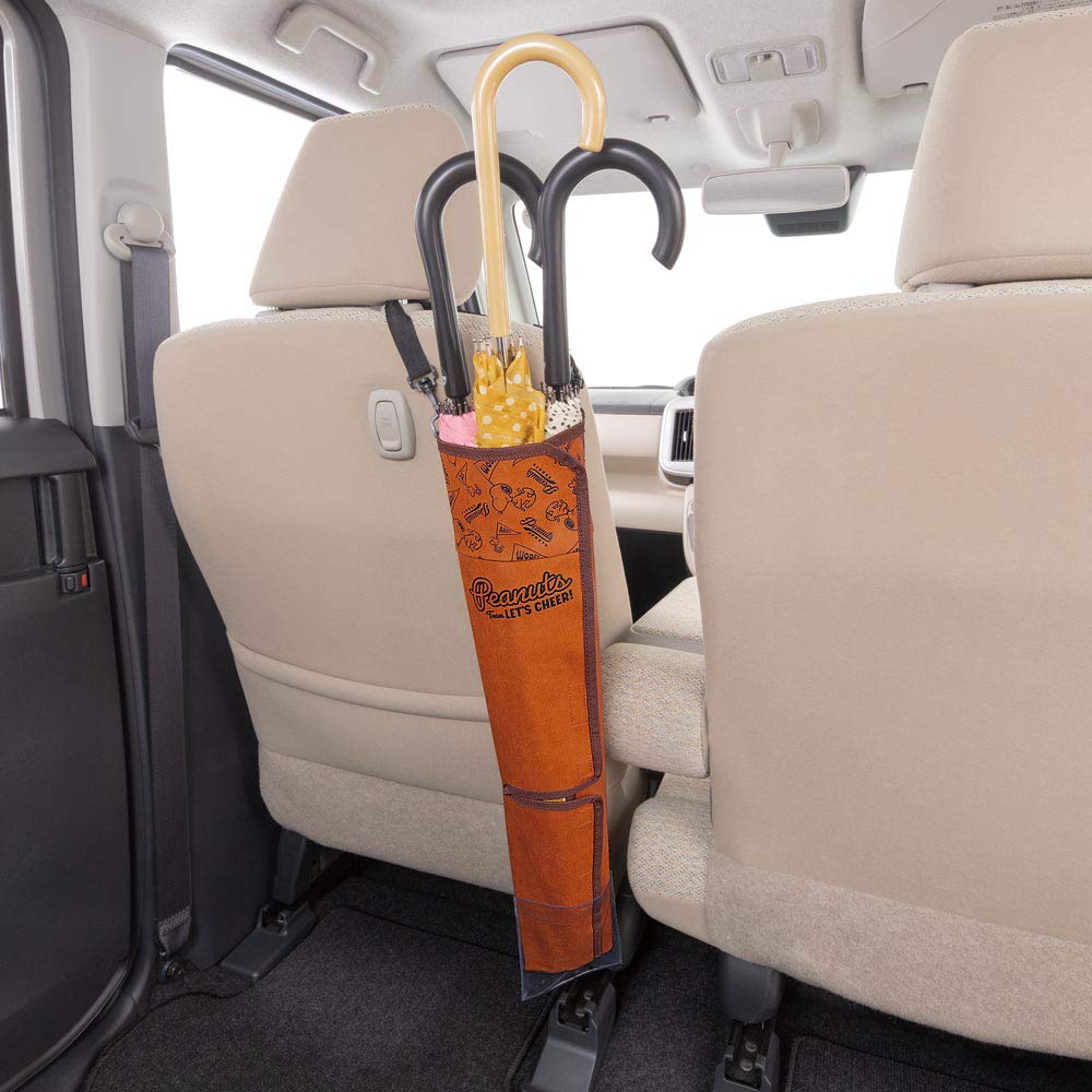 BONFORM Snoopy Cheer 2 Waterproof Umbrella Holds up to 5 60cm Holder, Umbrellas, Long, Camel, 7259-06CA