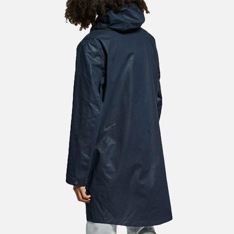 Nike Trench Coats Men's Blue Hooded Moderate Other AR1543-475