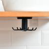 Abs Kitchen Wall Hook 360 Degree Rotating Hanging Organizer For Cabinets