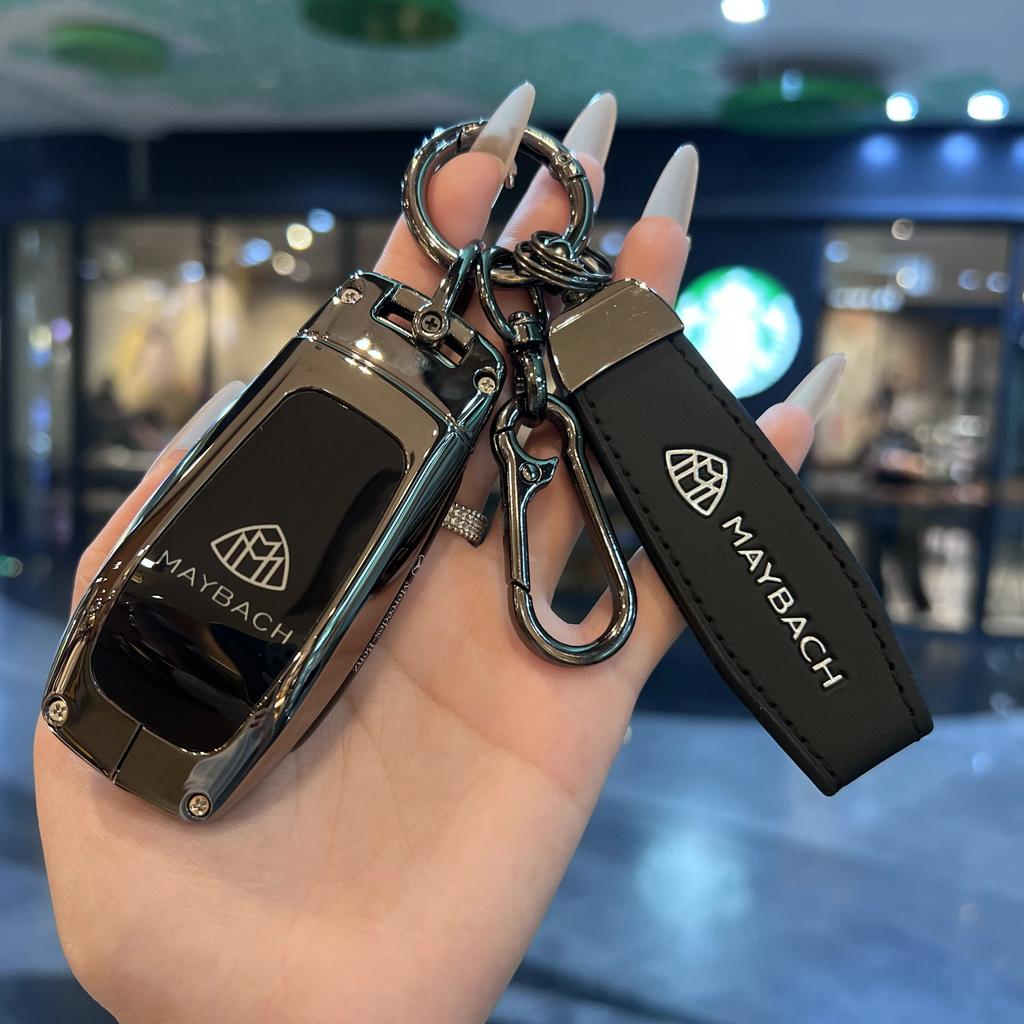SFX1  Shell For Mercedes Benz A C E S G Class GLC CLE CLA GLB GLS W177 W205 W213 W222 X167 AMG Car Remote Key Case Cover