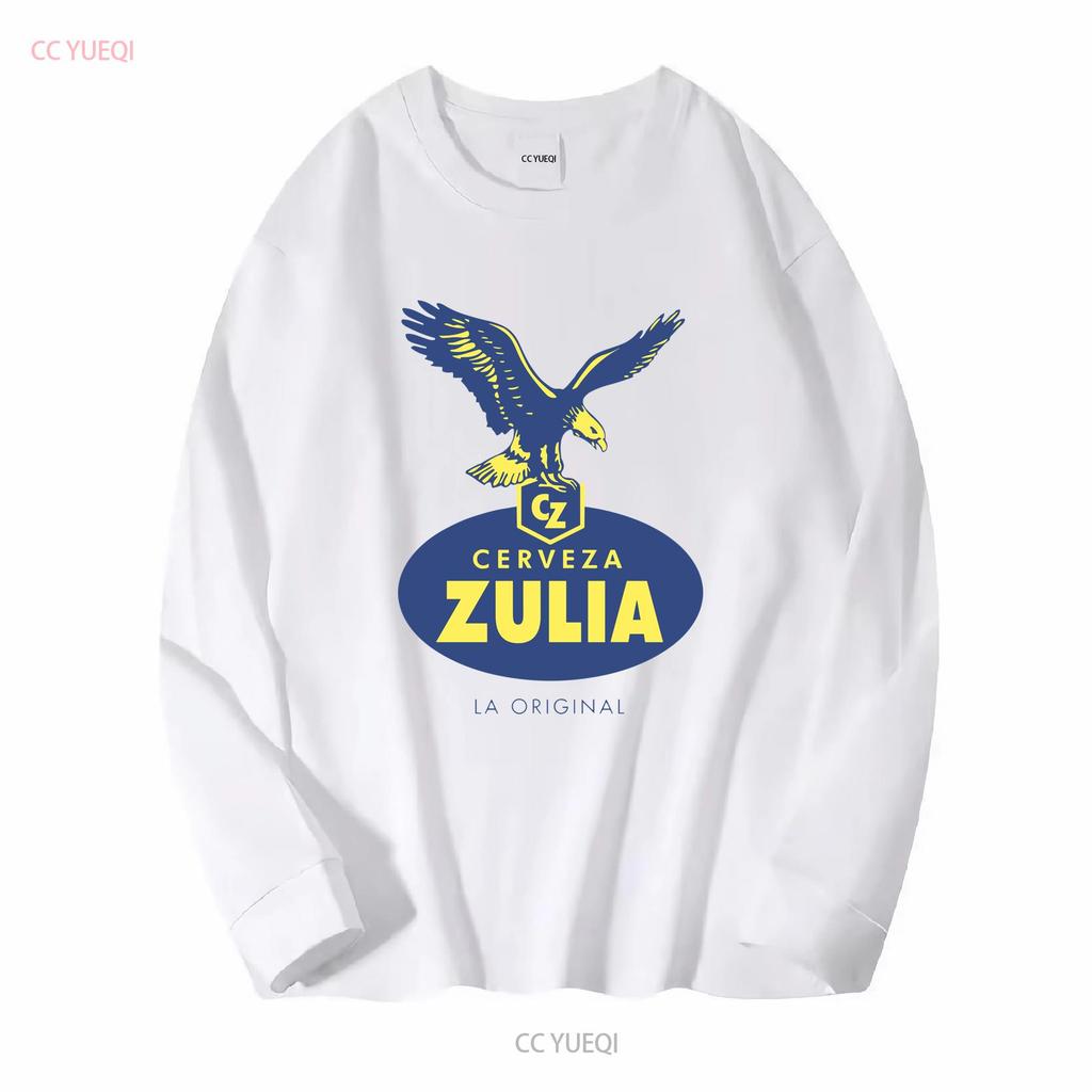 Cerveza Zulia T Shirt La Original Logo Beer Hecho En Venezuela Maracaibo Bien Fria Long or Short Sleeves Vintage Washed Stylish