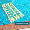 1PC Floating Raft On Water Portable PVC Floating Raft Floating Row Chair Floating Bed Creative 120x70cm