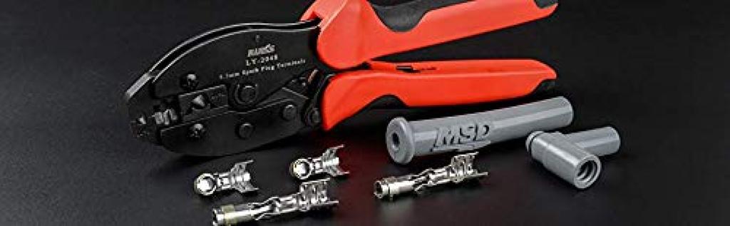 IWISS Crimping Pliers for Spark Plug Plug and Plug Cables LY-2048 Connectors, Cords, (8.5mm)