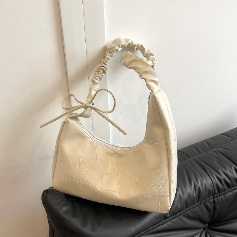 Cloud Bag One Shoulder Crossbody Pleated Underarm Girl Pleated Big Bag Autumn and Winter New One Shoulder Handbag Women