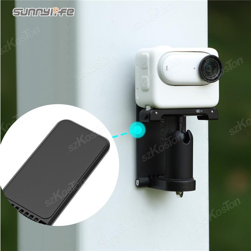 Für DJI Pocket 3 Action 5 Magnetische Halterung Basis Winkelverstellbar Schreibtischbasis für Insta360 Ace Pro 2 X4 GO 3S Kamera Zubehör