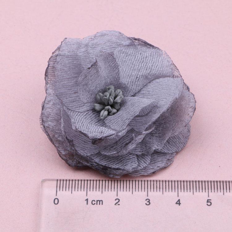 Korean Handmade Fabric Flowers DIY Pack: Hair Clips, Headbands, Shoe Decor, and Accessories