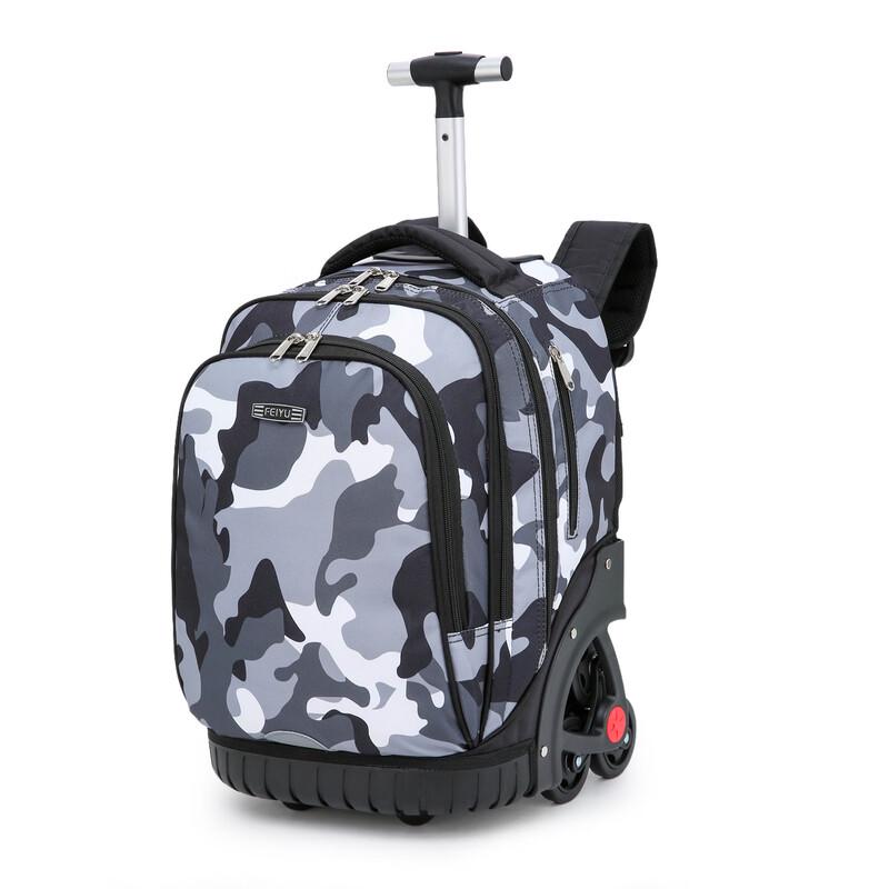 MDNG Six-Wheel Stair-Climbing Rolling Backpack